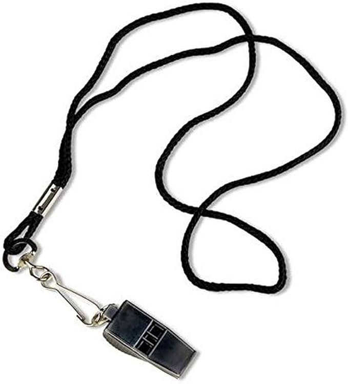 Tandem Sports Pea-less Whistle with Lanyard