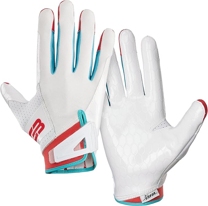 Grip Boost DNA 2.0 Adult Football Gloves with Engineered Grip Boost Plus