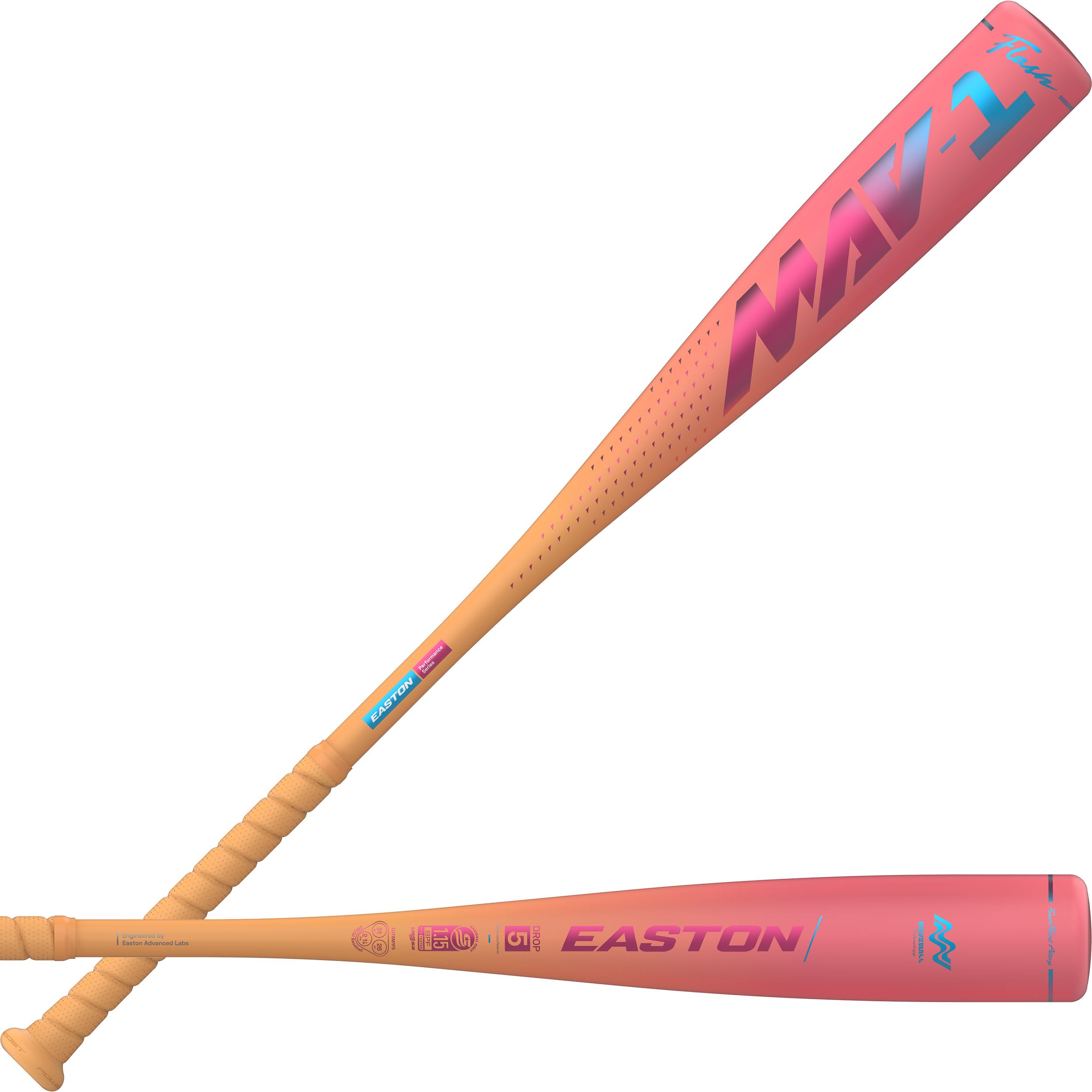 Easton 2026 MAV1 Flash 1-Piece -5 USSSA Baseball Bat