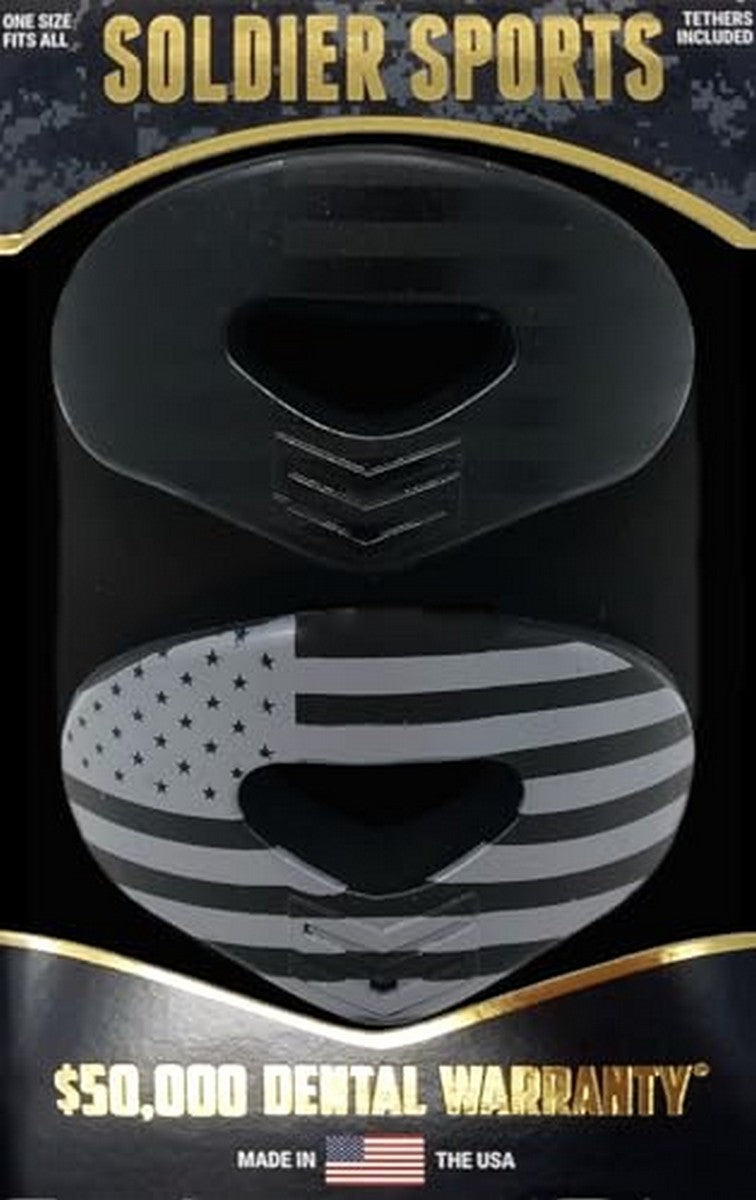 Soldier American Blackout Beast Football Lip Protector