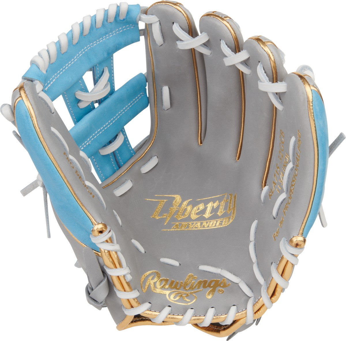 Rawlings Liberty Advanced Series RLA715-32GCB Model 11.75" Fastpitch Softball Glove