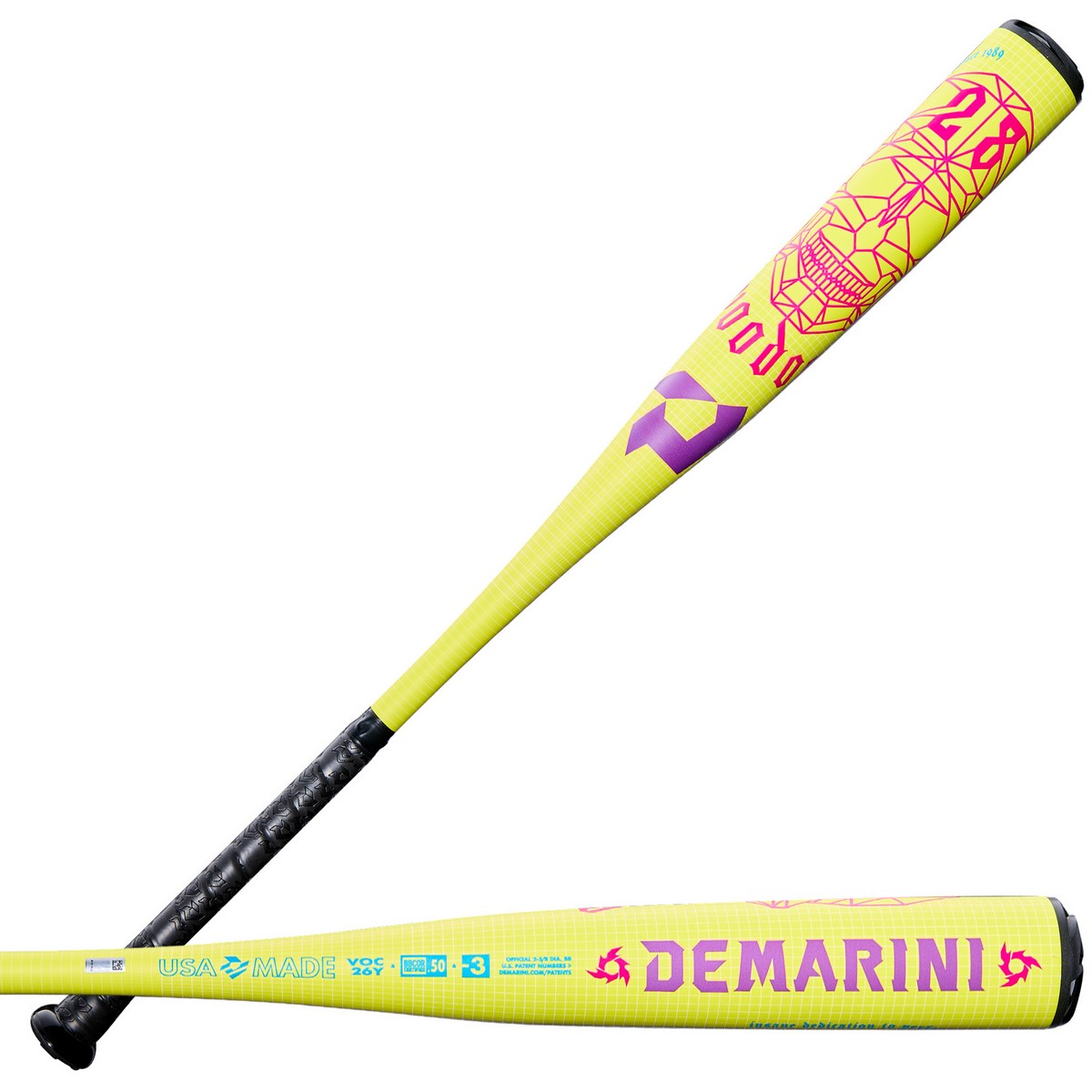 DeMarini 2026 Voodoo One Limited Edition V2 1-Piece -3 BBCOR Baseball Bat