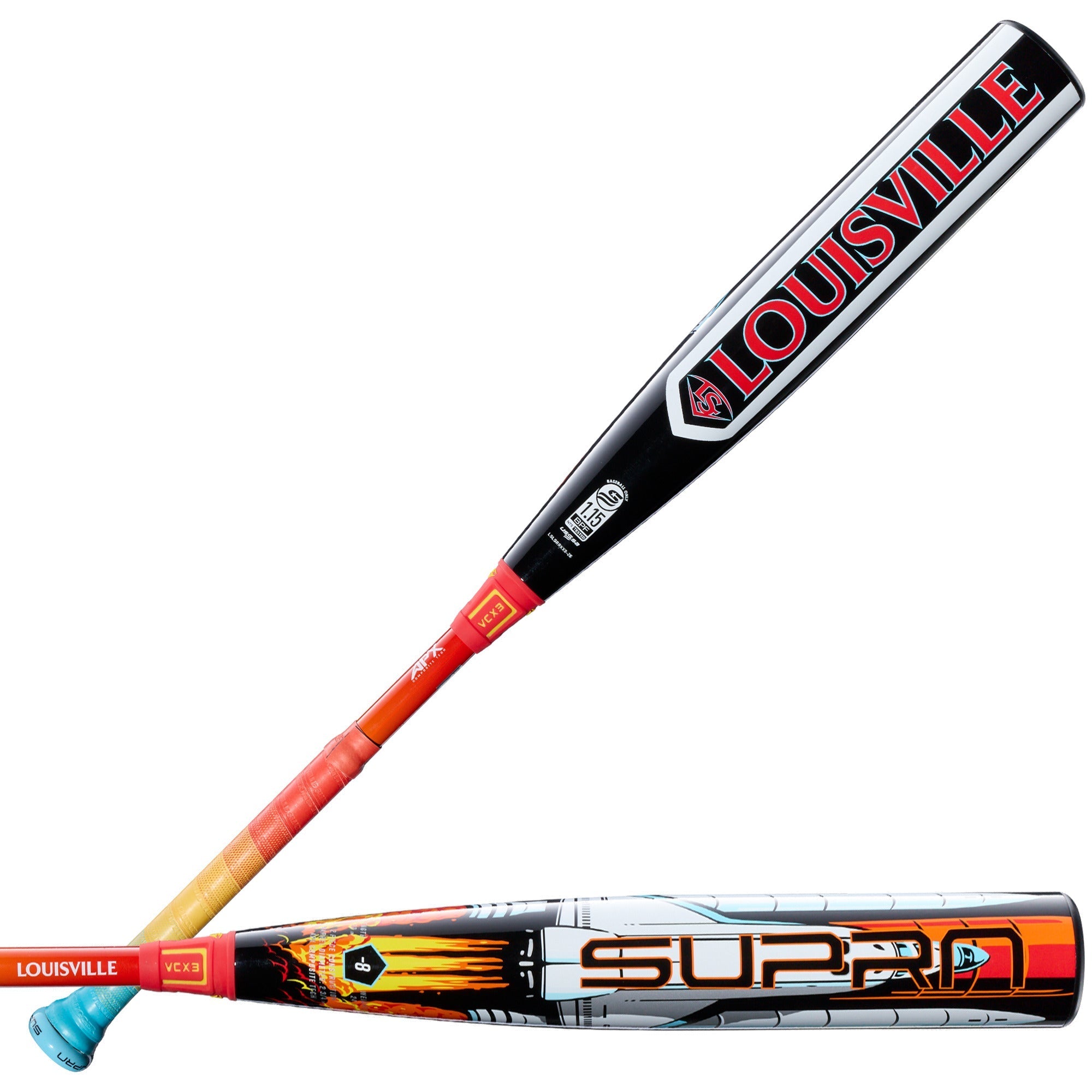 Louisville Slugger 2026 Supra Limited Edition Starship 2 Piece -8 USSSA Baseball Bat