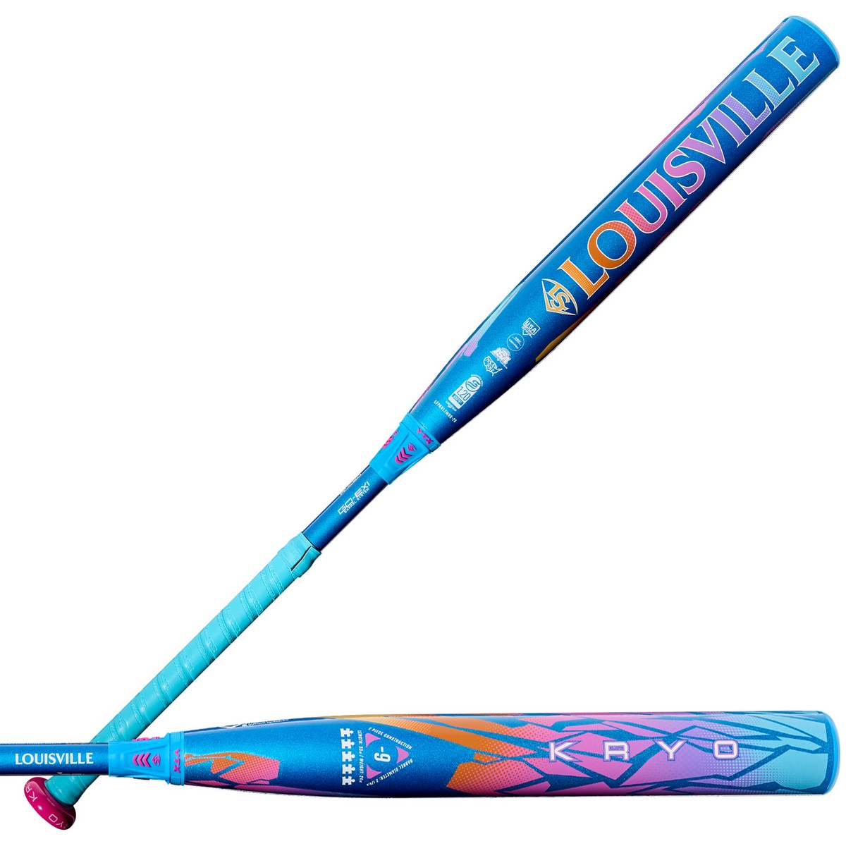 Louisville Slugger 2026 Kryo Limited Edition Love the Moment 2-Piece -9 Fastpitch Softball Bat