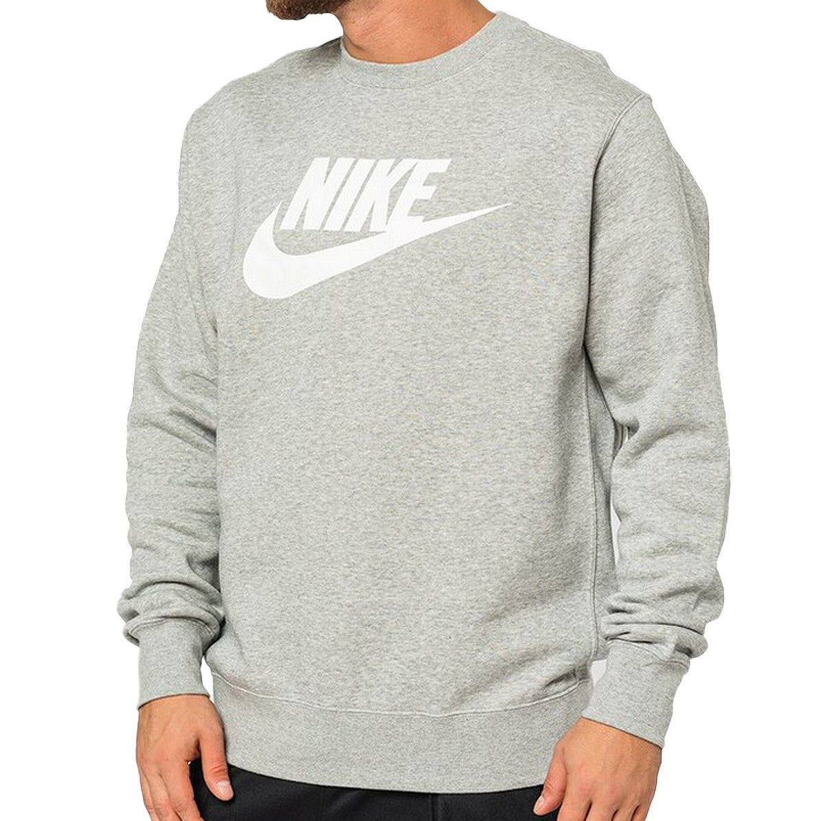 Nike Mens Club Graphic Fleece Crew