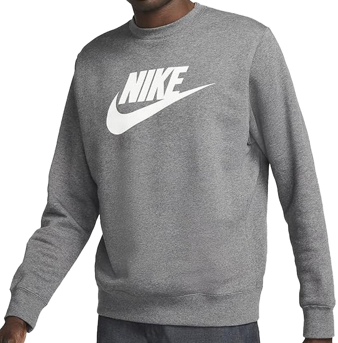 Nike Mens Club Graphic Fleece Crew