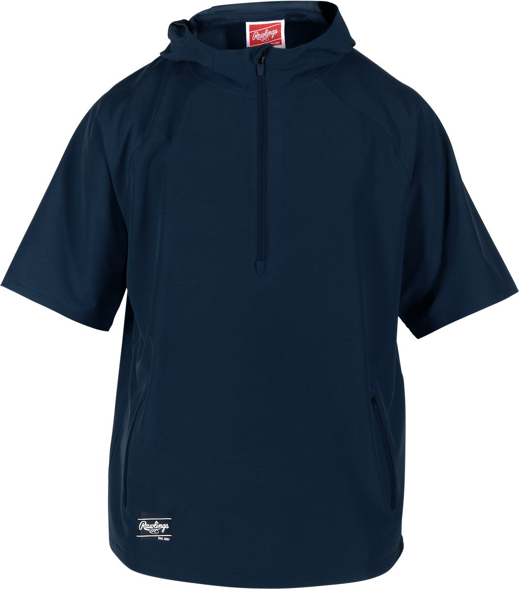 Rawlings Adult Colorsync Short Sleeve Hooded Jacket