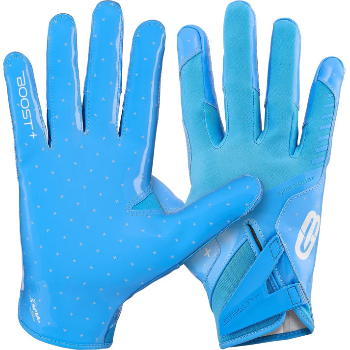 Grip Boost Stealth 6.0 Solid Youth Football Gloves