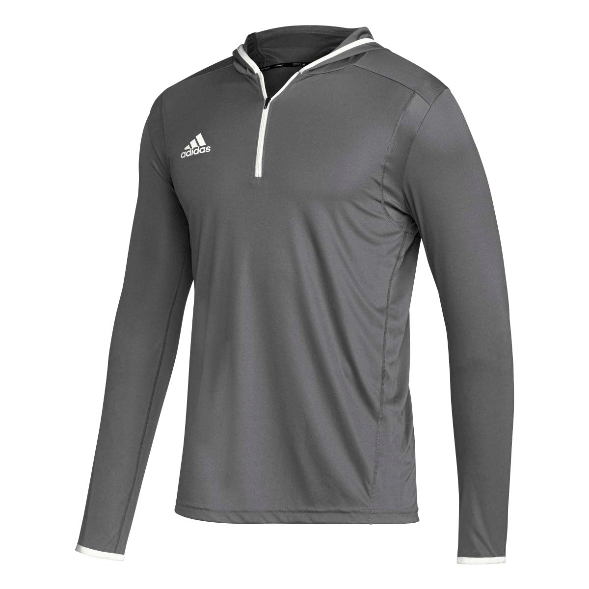 Adidas Team Issue Hooded Long Sleeve Tee