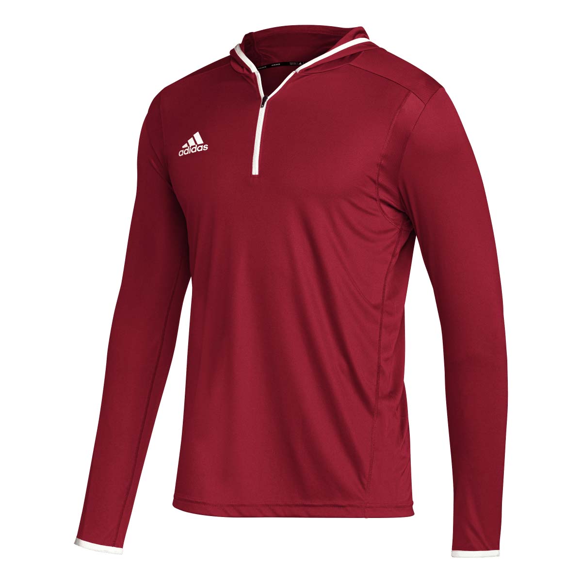 Adidas Team Issue Hooded Long Sleeve Tee