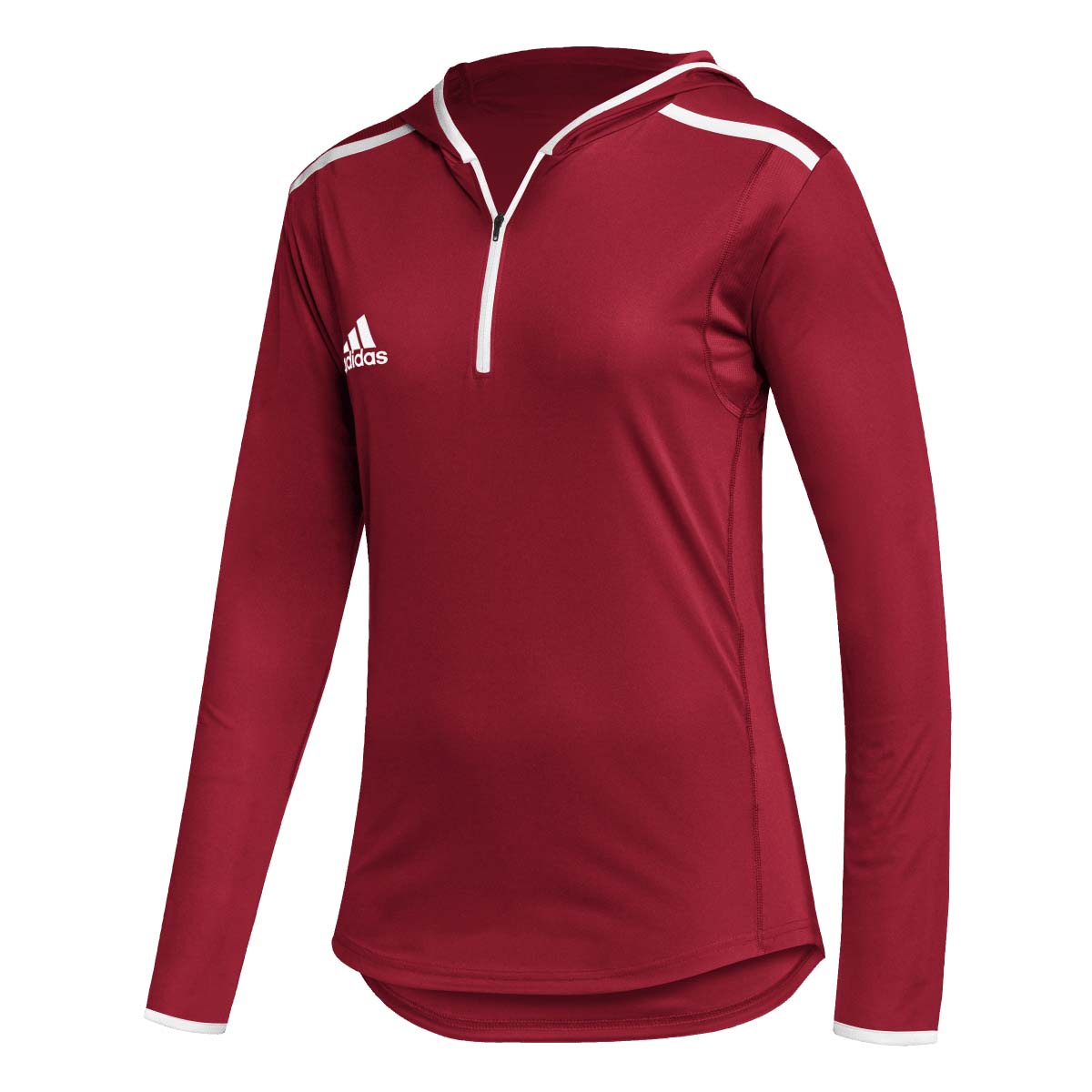 Adidas Womens Team Issue Hooded Long Sleeve Tee