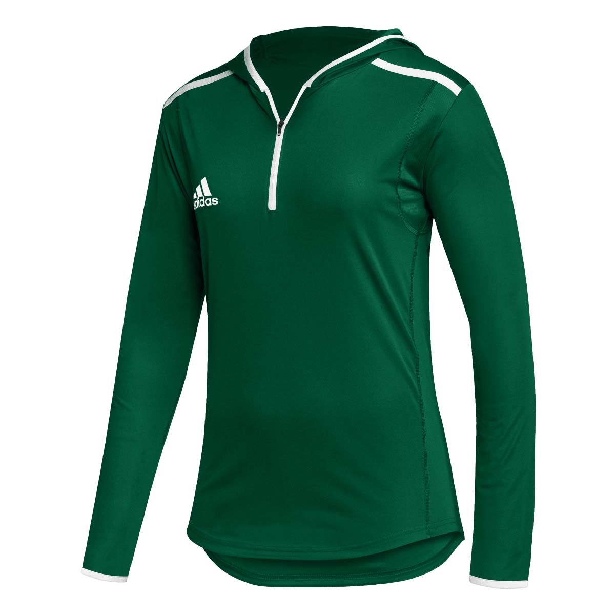 Adidas Womens Team Issue Hooded Long Sleeve Tee
