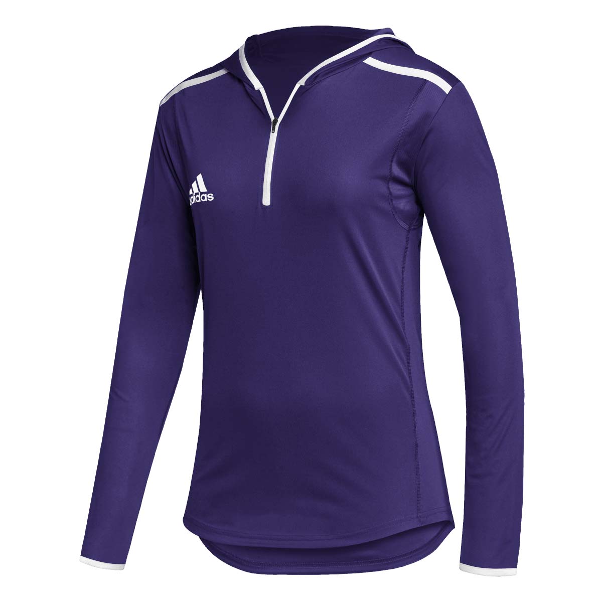 Adidas Womens Team Issue Hooded Long Sleeve Tee