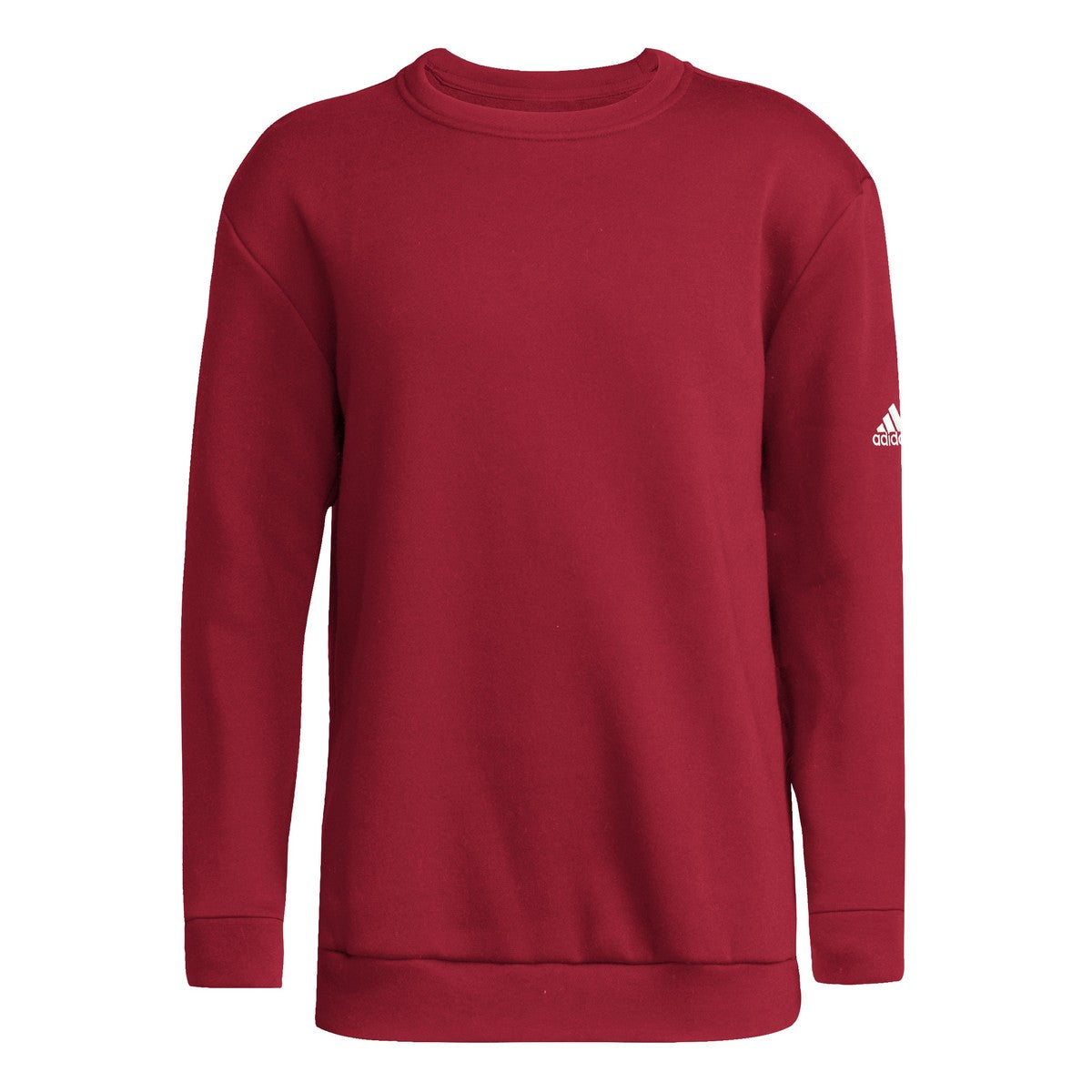 Adidas Youth Fleece Long Sleeve Crew Top