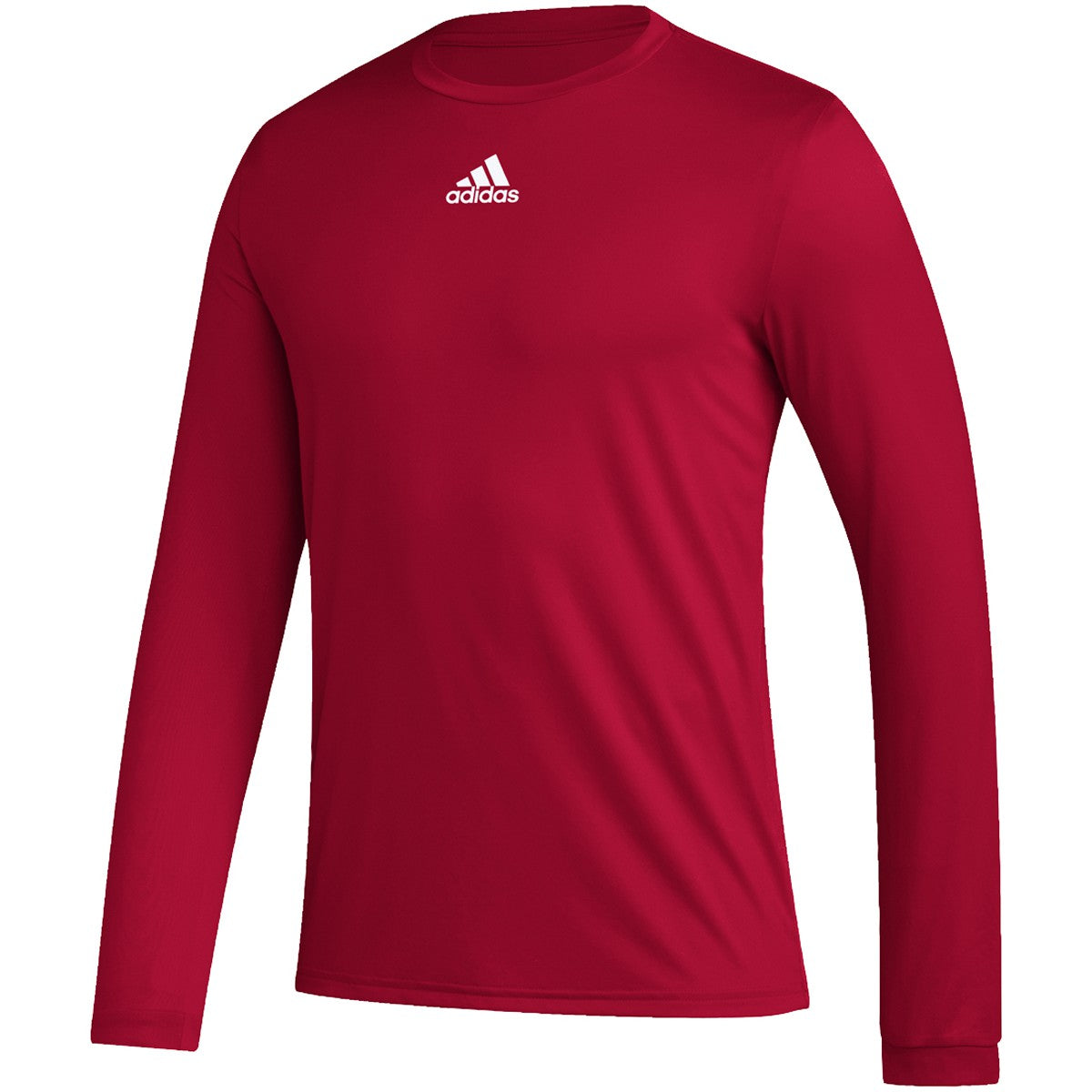 Adidas Mens Pregame Badge of Sport Long Sleeve Tee
