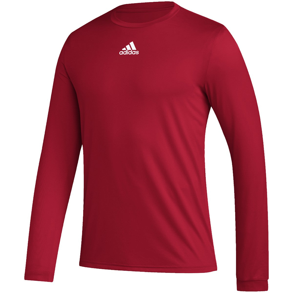 Adidas Mens Pregame Badge of Sport Long Sleeve Tee