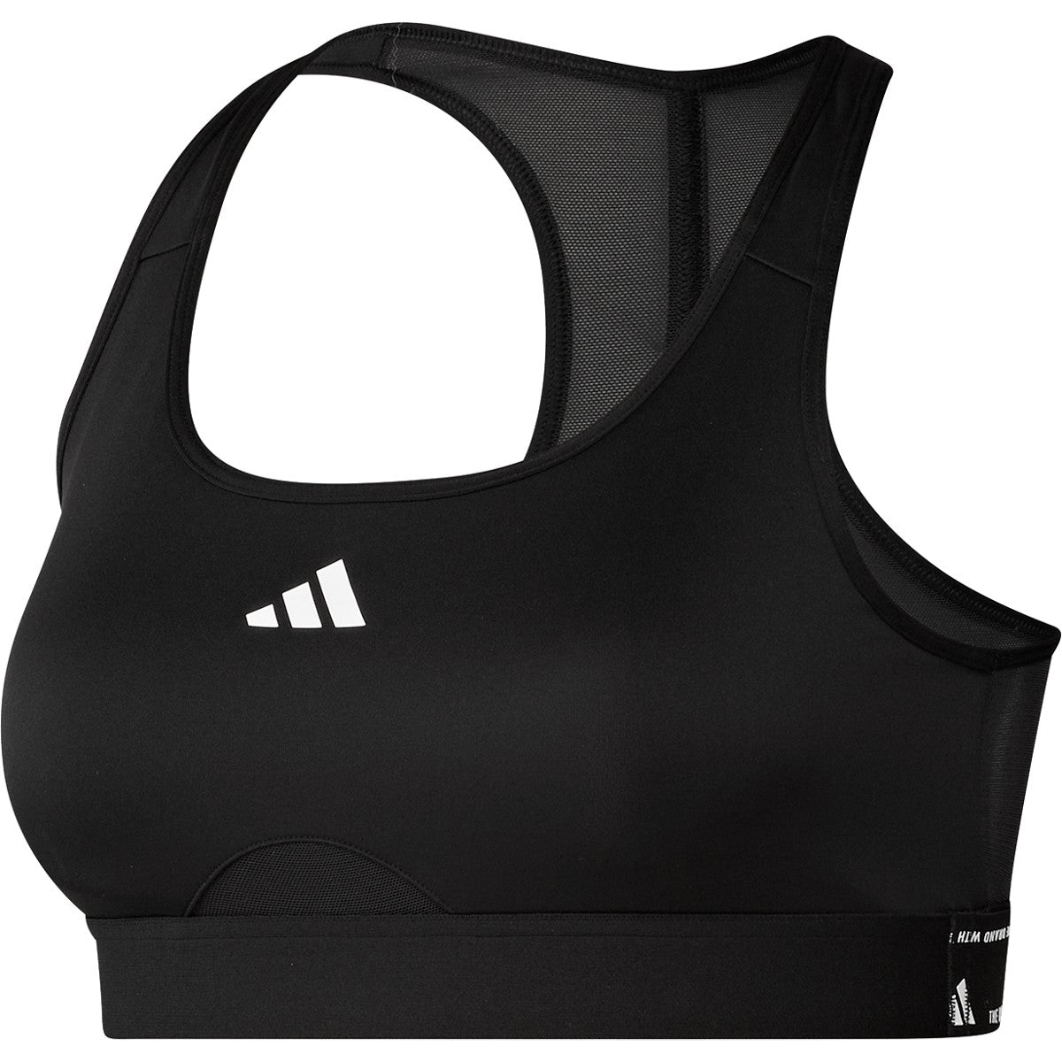 Adidas Womens Powerreact Training Medium Support Sports Bra