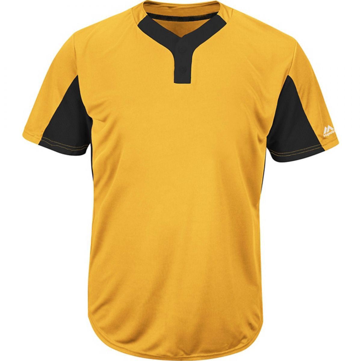 Majestic Youth Premier Eagle 2-Button Colorblocked Jersey
