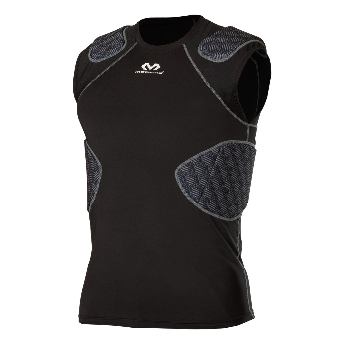 McDavid Youth Rival Integrated 5-Pad Football Padded Shirt