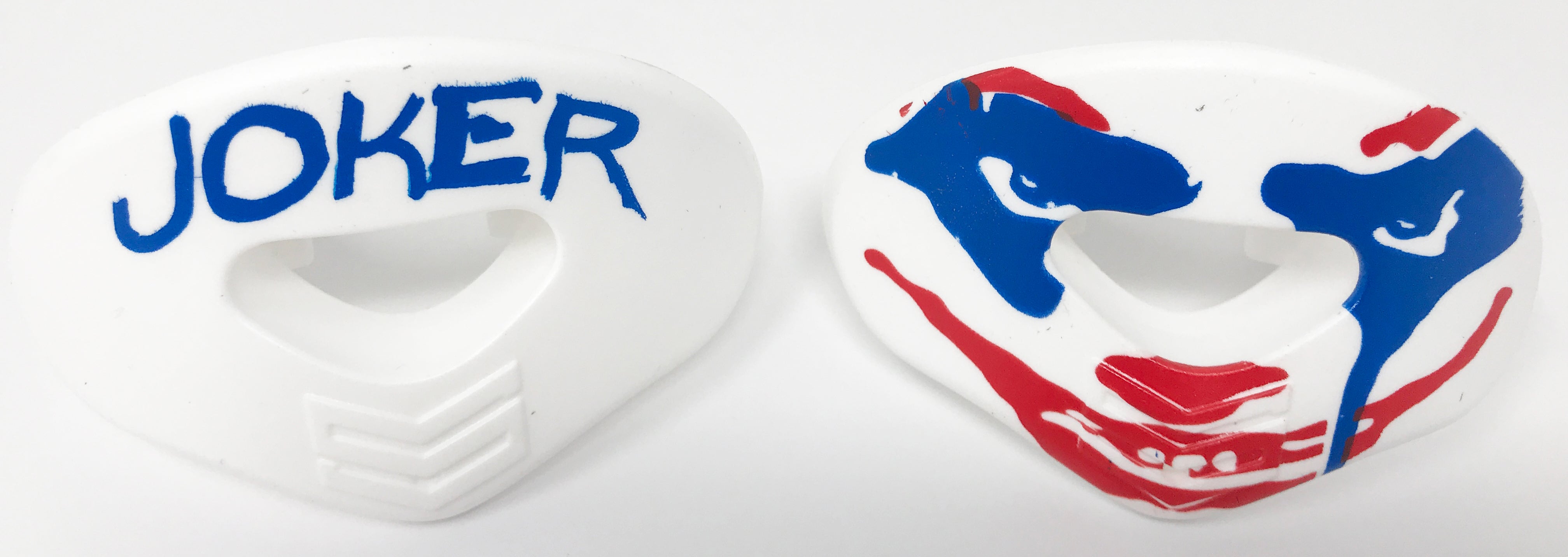 Soldier Blue Joker Football Lip Protector