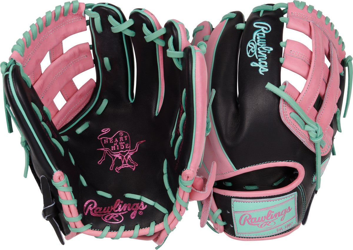 Rawlings Heart of the Hide ColorSync 9.0 PROR207-6BP 12.25" Outfield Baseball Glove