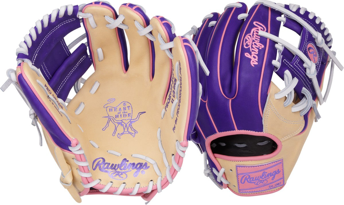 Rawlings Heart of the Hide Vibrant Series PROR934-2CPUP 11.5" Infield Baseball Glove
