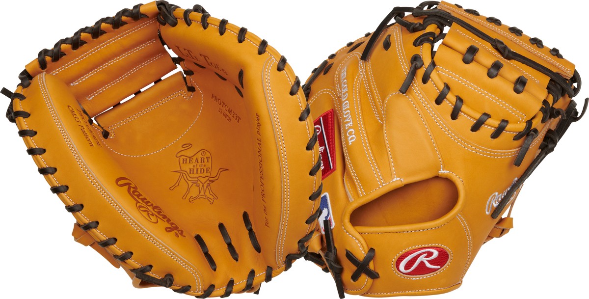 Rawlings Heart of the Hide Traditional Series RPROTCM33T 33" Baseball Catchers Mitt