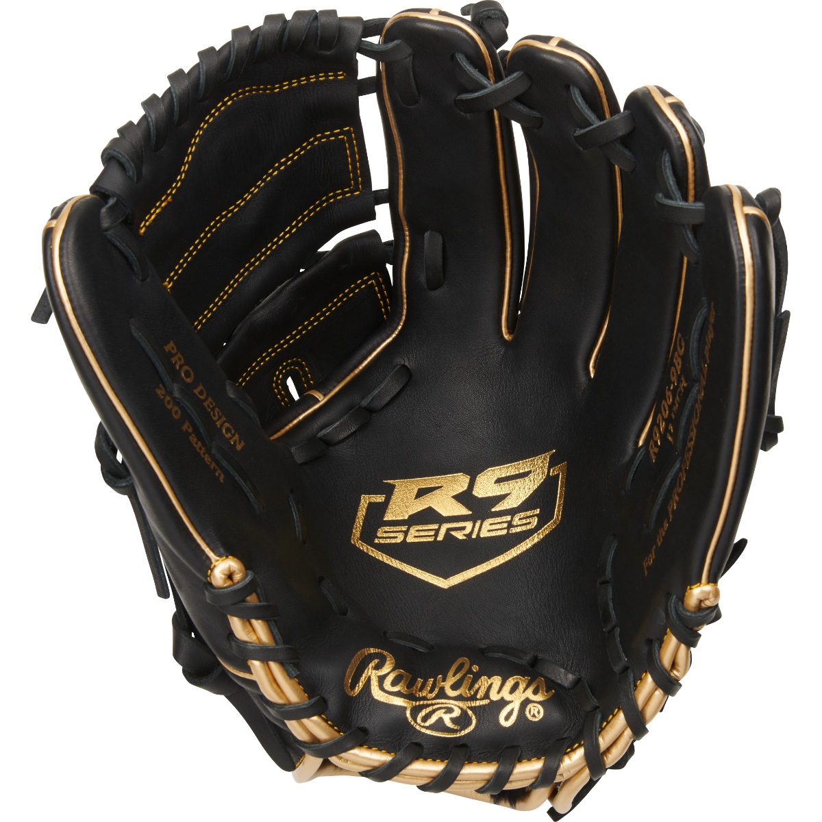 Rawlings R9 Two Piece Solid Web R92069BG 12" Baseball Fielder's Glove