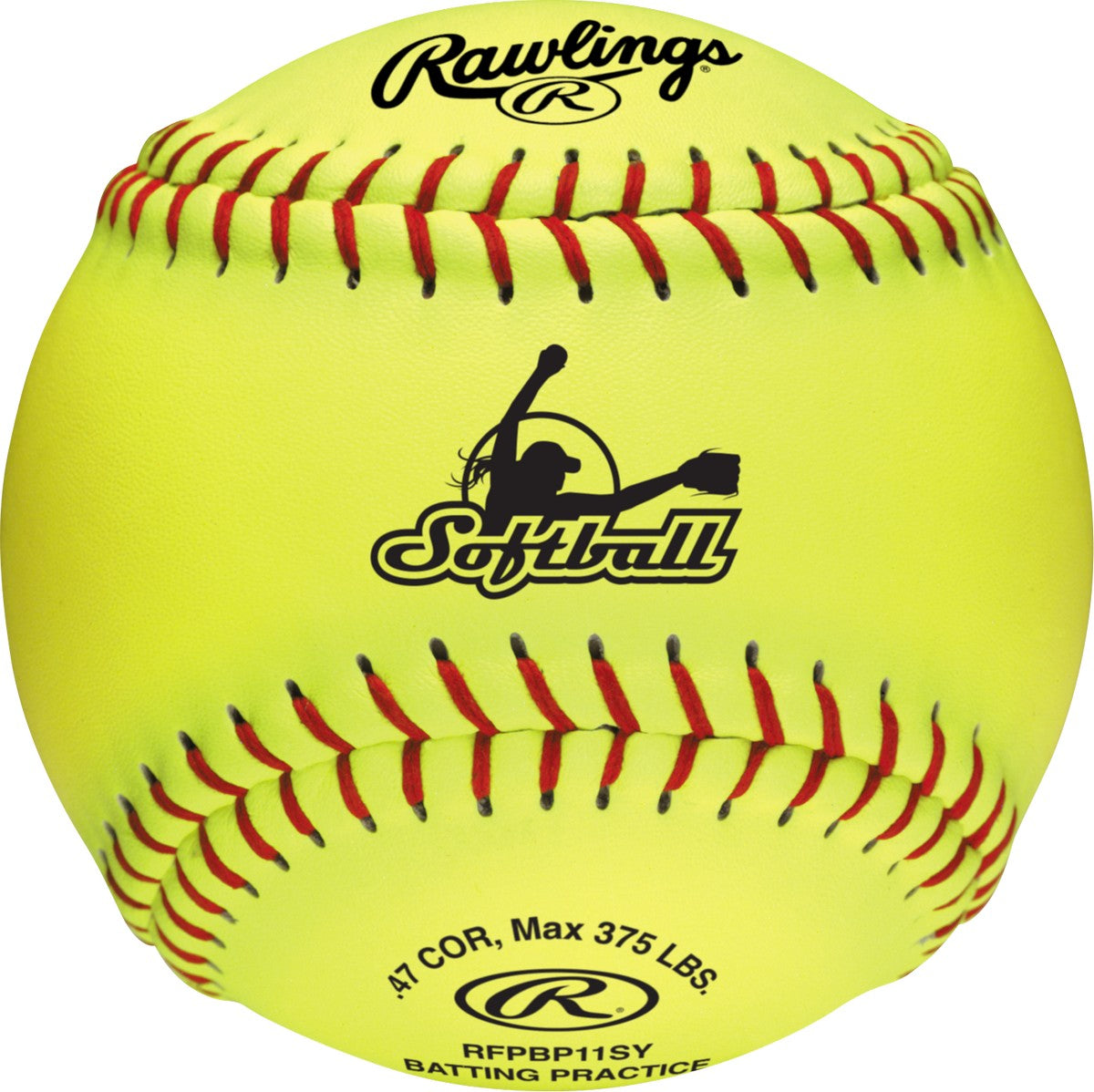 Rawlings 11" Youth/Travel Ball Batting Batting Softballs DZ