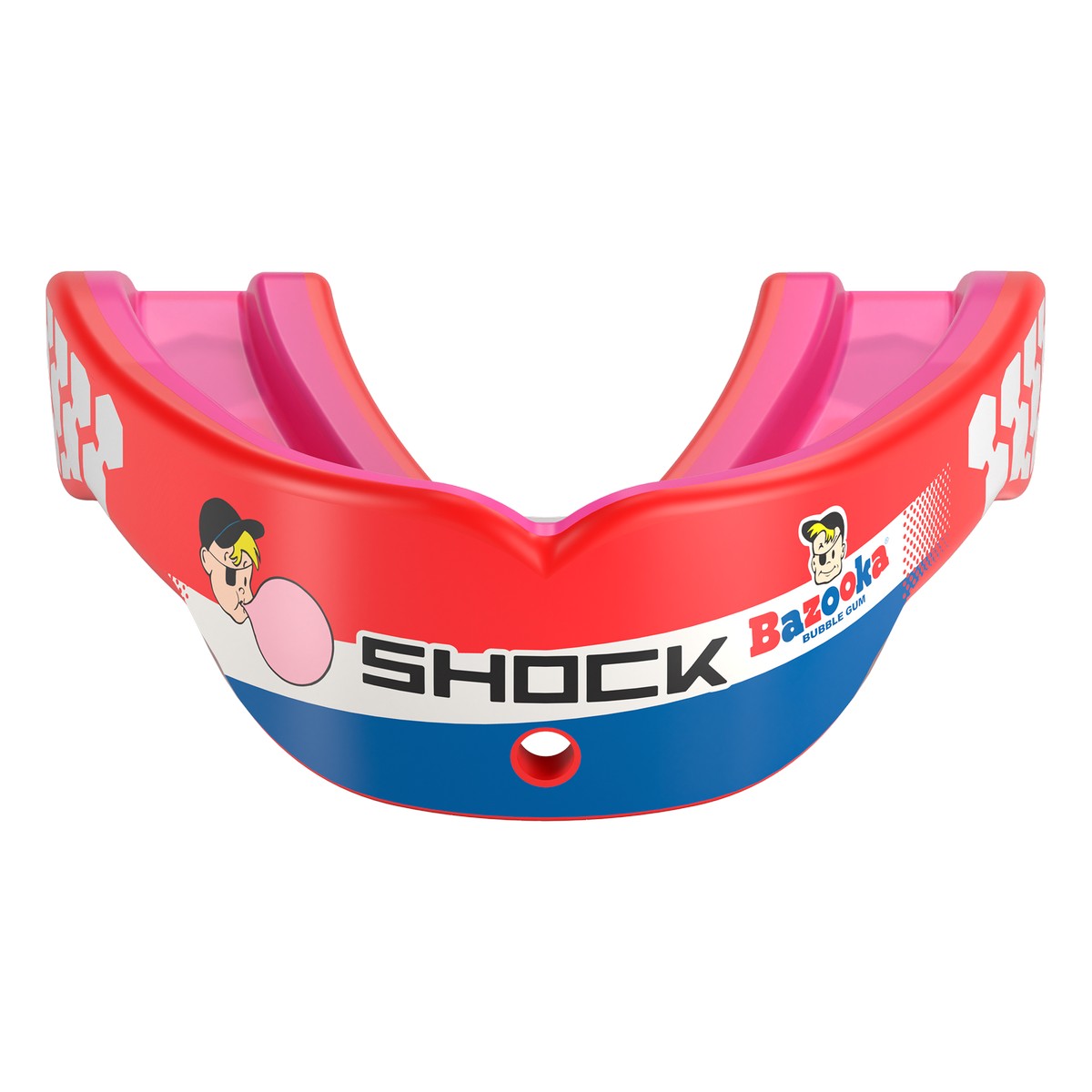 Shock Doctor Gel Max Power Flavor Fusion Bazooka Joe Bubble Gum Flavored Mouthguard