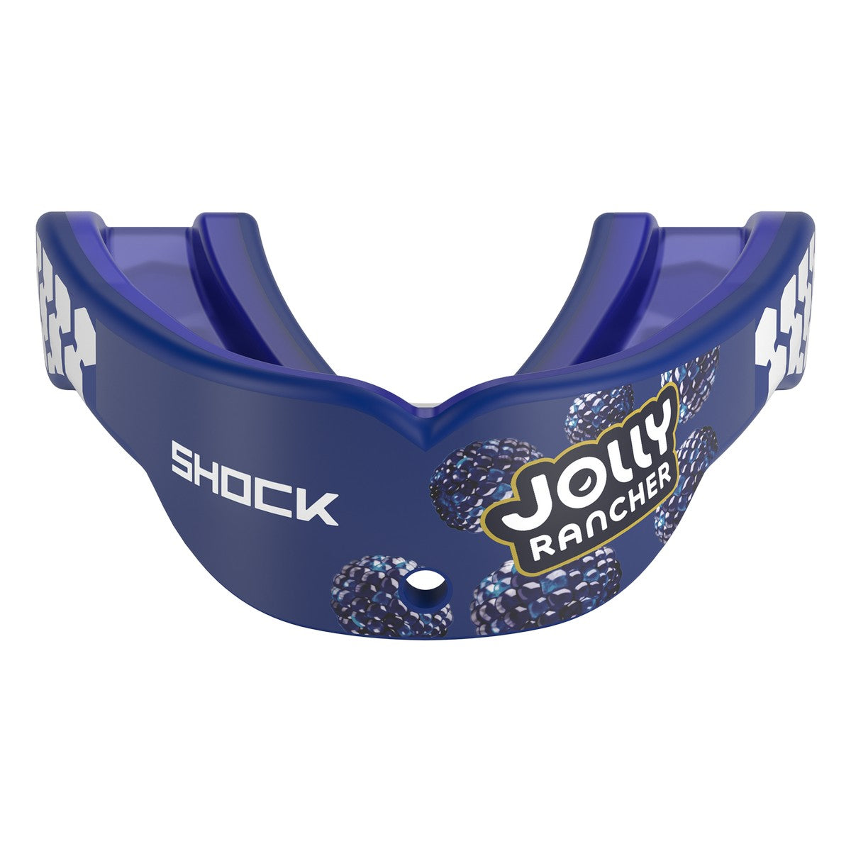 Shock Doctor Gel Max Power Flavor Fusion Blue Raspberry Jolly Rancher Flavored Mouthguard