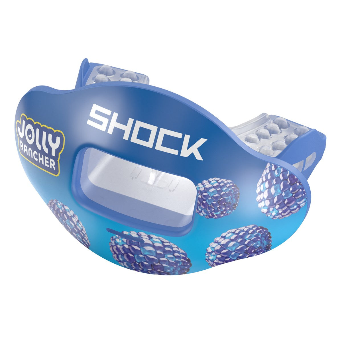 Shock Doctor Max Air Flow Blue Raspberry Jolly Rancher Flavored Mouthguard