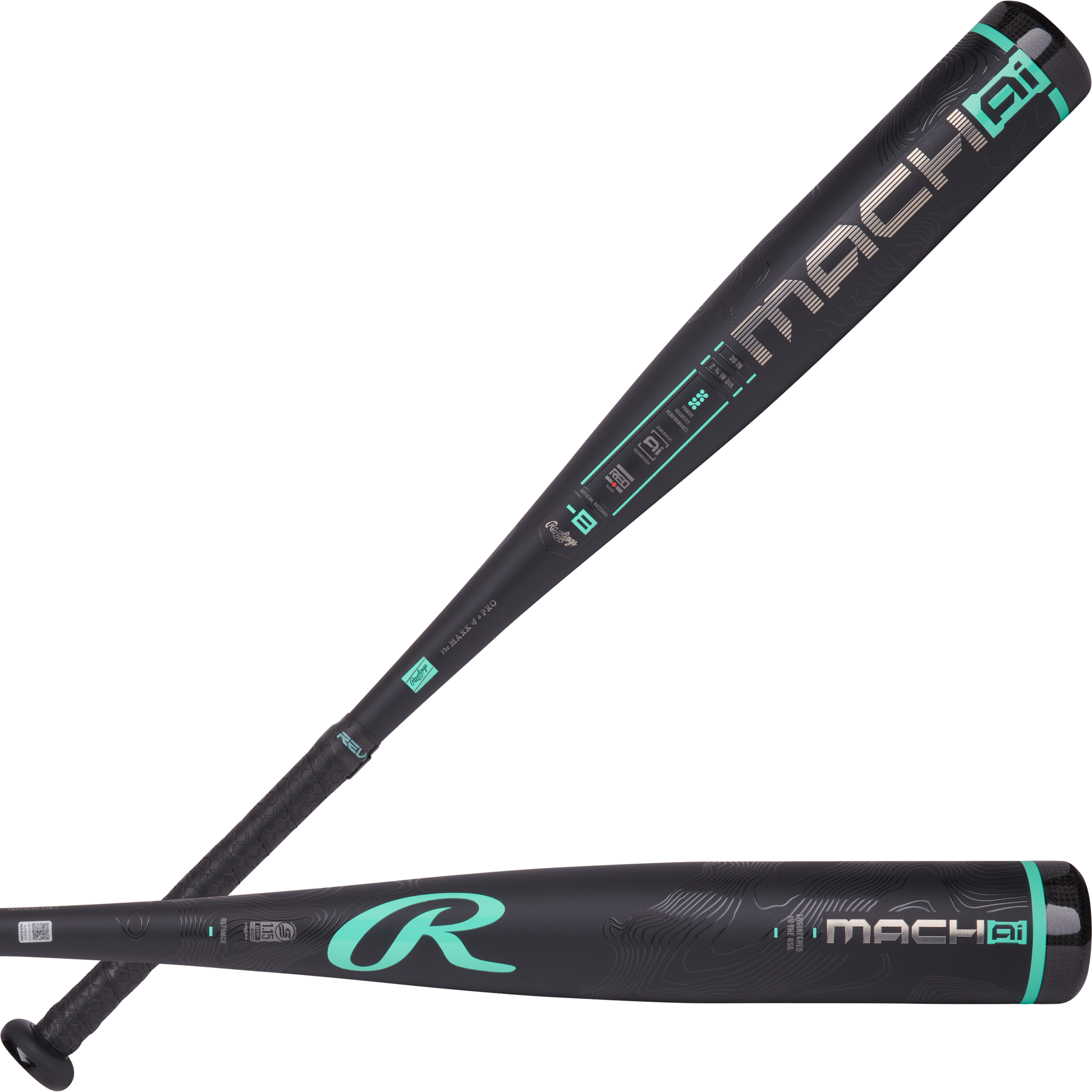 Rawlings 2025 Mach AI -8 USSSA Baseball Bat
