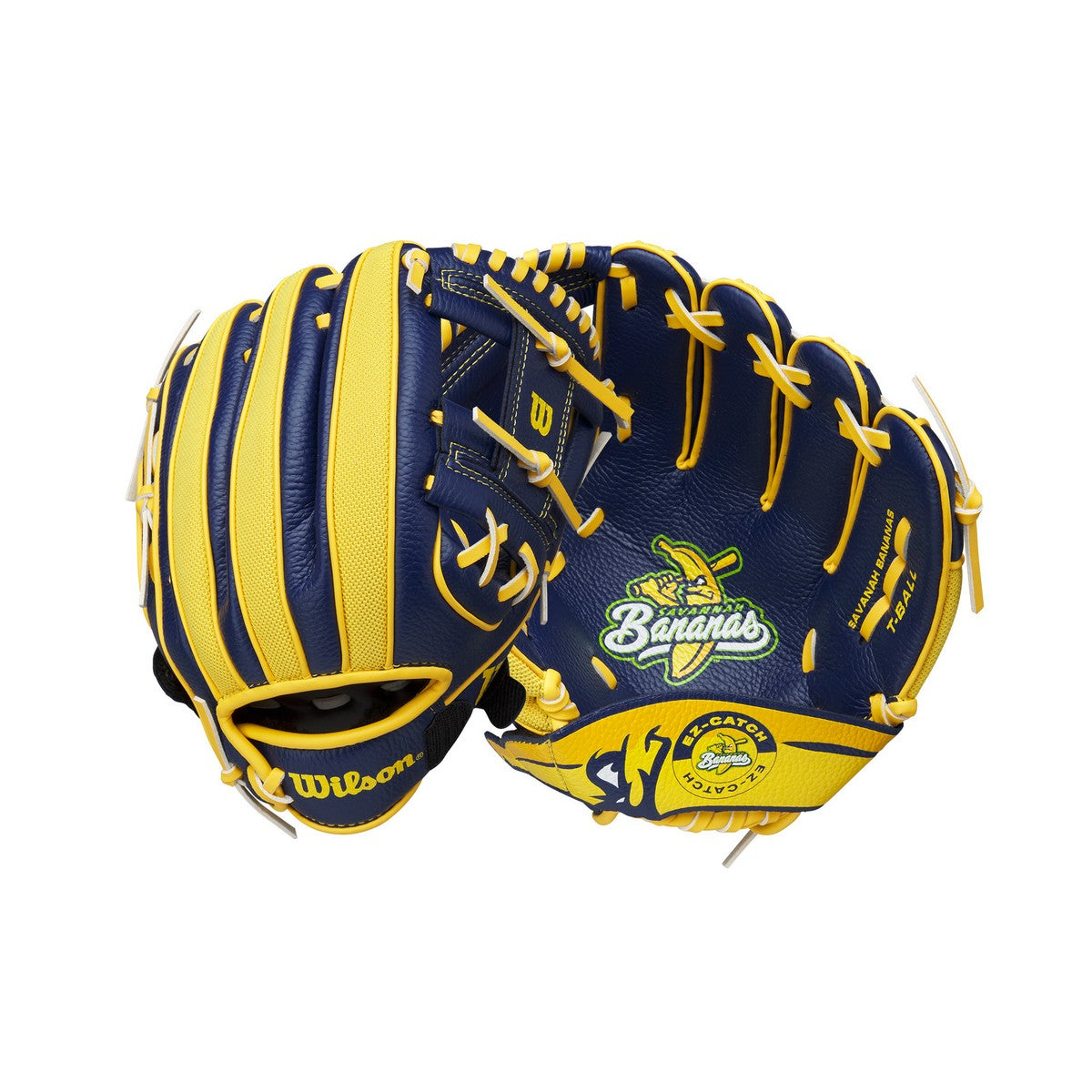 Wilson A200 Savannah Bananas A200 EZ Catch WBW10135910 10" Baseball Youth Fielders Glove
