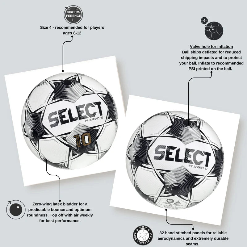 Select Numero 10 NFHS v25 Soccer Ball