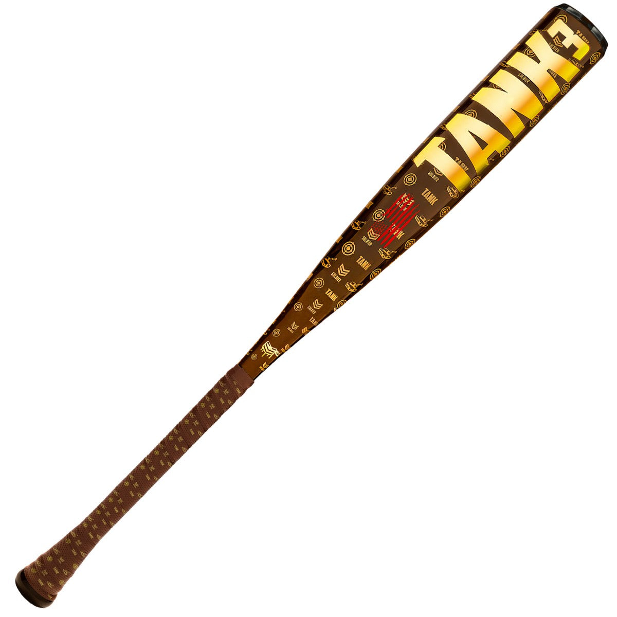 Soldier 2026 Tank 1-Piece -3 BBCOR Baseball Bat