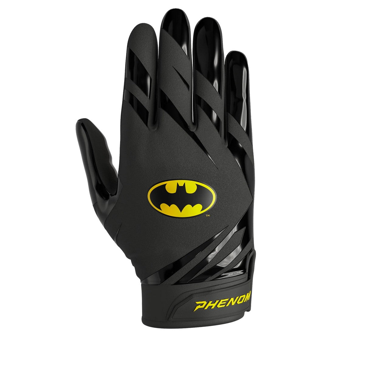 Phenom Elite Vapor Stick 5.0 Batman Youth Football Gloves