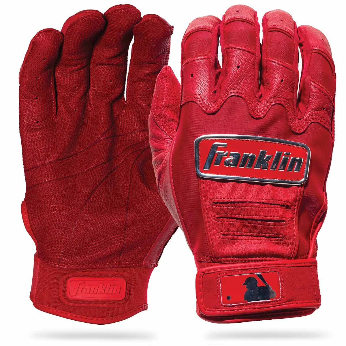 Franklin CFX Chrome Adult Baseball Batting Gloves Pair