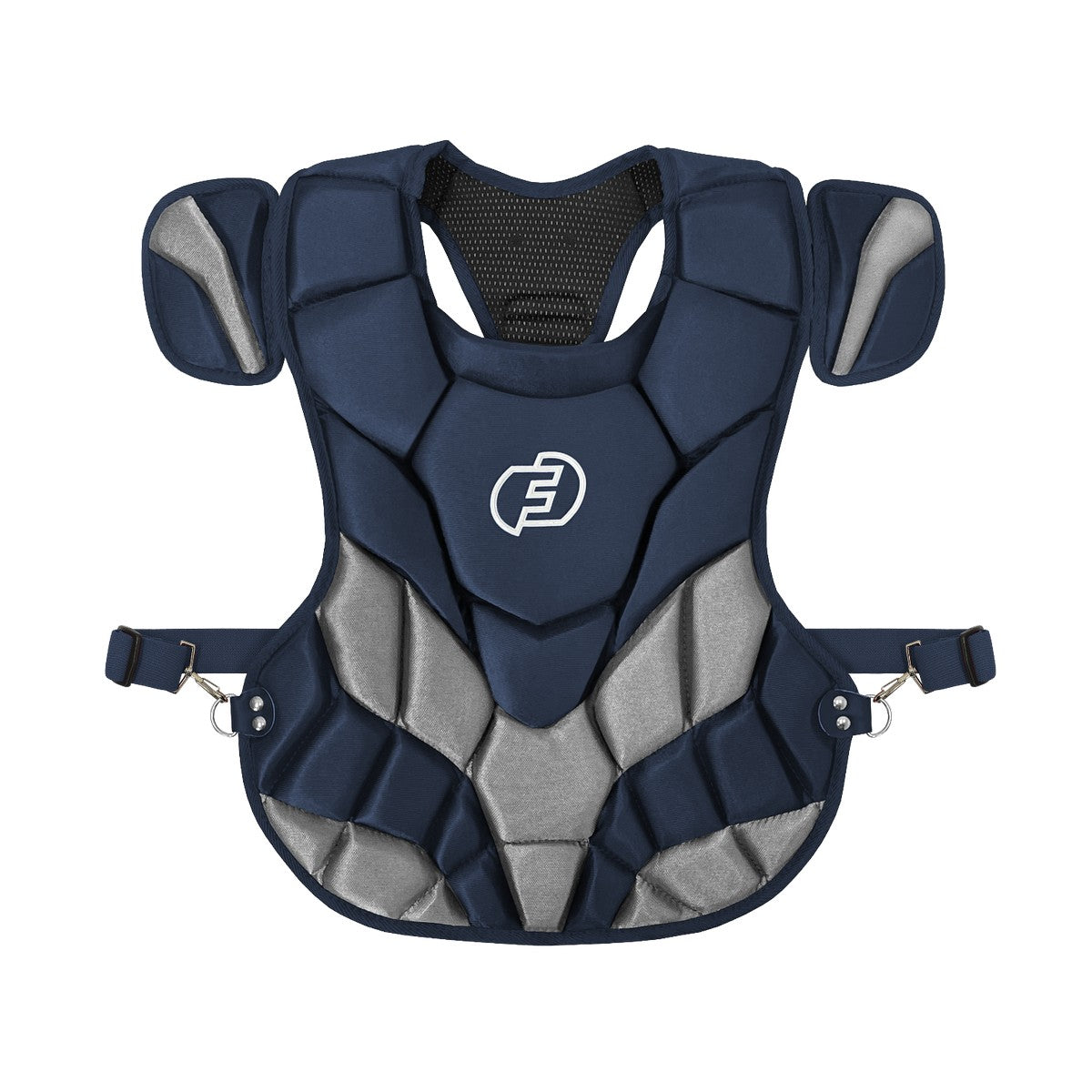 force protector gear Force3 NOCSAE Certified Baseball Catcher's Chest Protector with Dupont Kevlar YOUTH RED