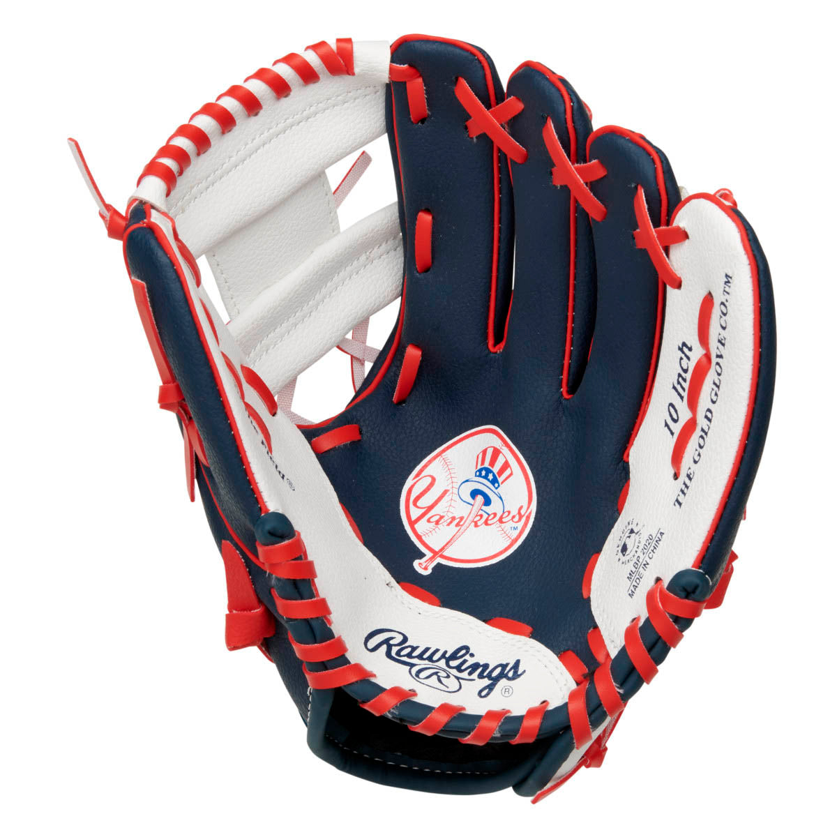 Rawlings MLB Team Logo 10" Fielders Glove