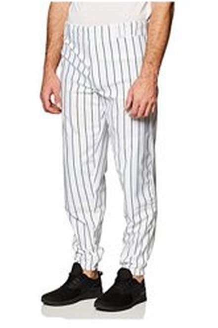 Champro Men's 14Oz Poly Warpknit Pinstripe Baseball Pants