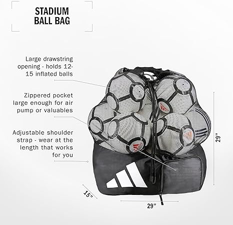 Adidas Stadium Ball Bag