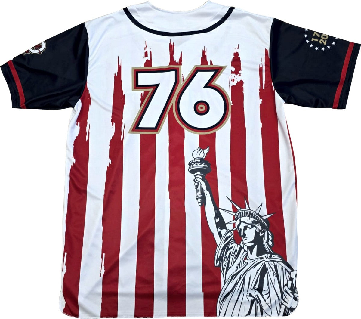 Team Express Adult USA250 Full Button Baseball Jersey
