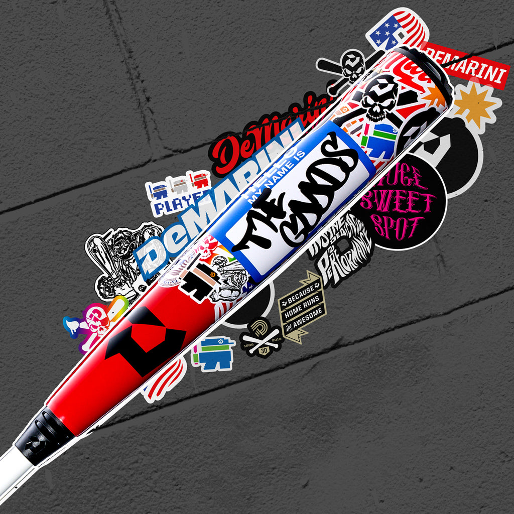 DeMarini 2026 The Goods Limited Edition Sticker Bomb 2-Piece -3 BBCOR ...