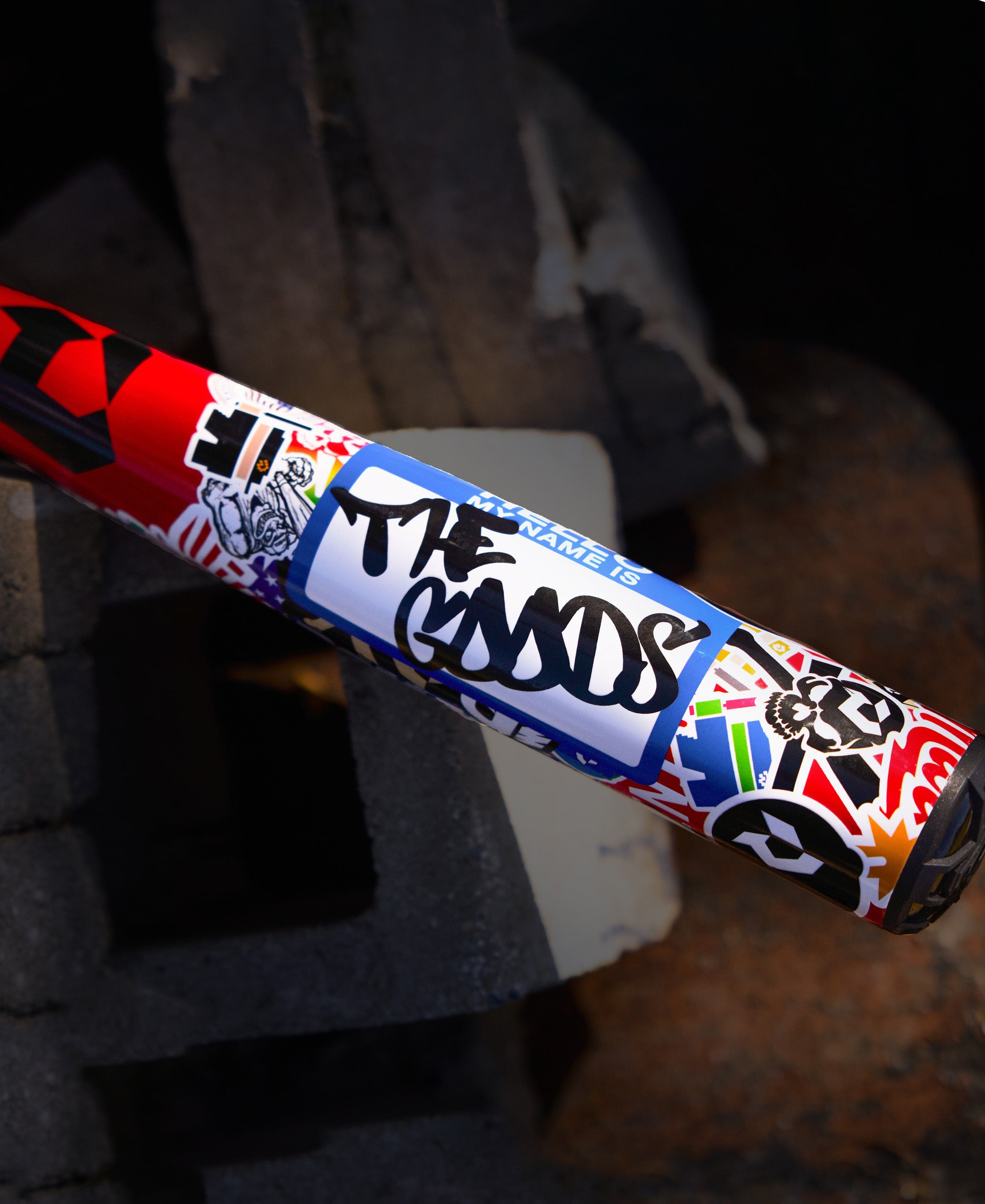 DeMarini 2026 The Goods Limited Edition Sticker Bomb 2-Piece -3 BBCOR Baseball Bat