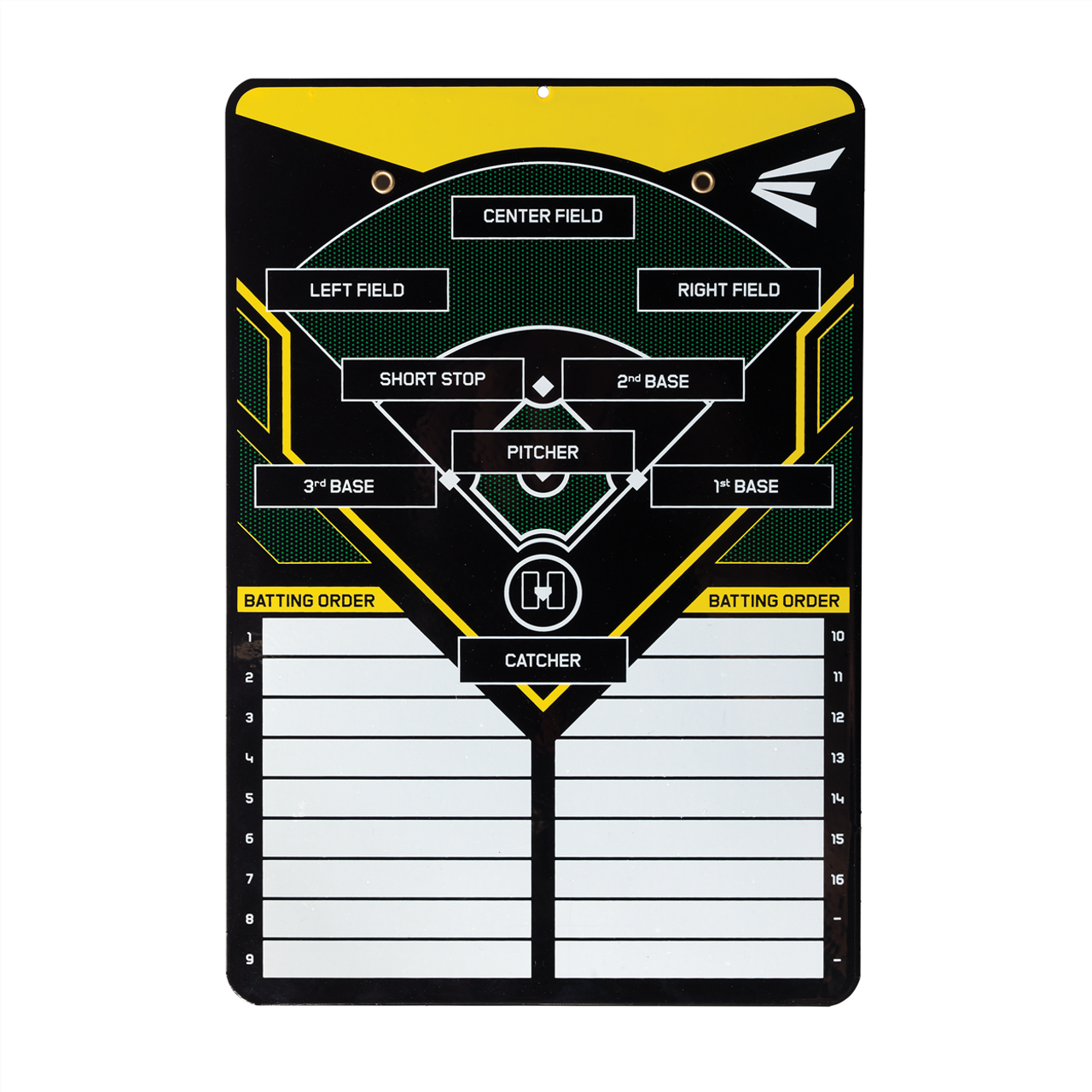 Easton Coaches Line Up Board