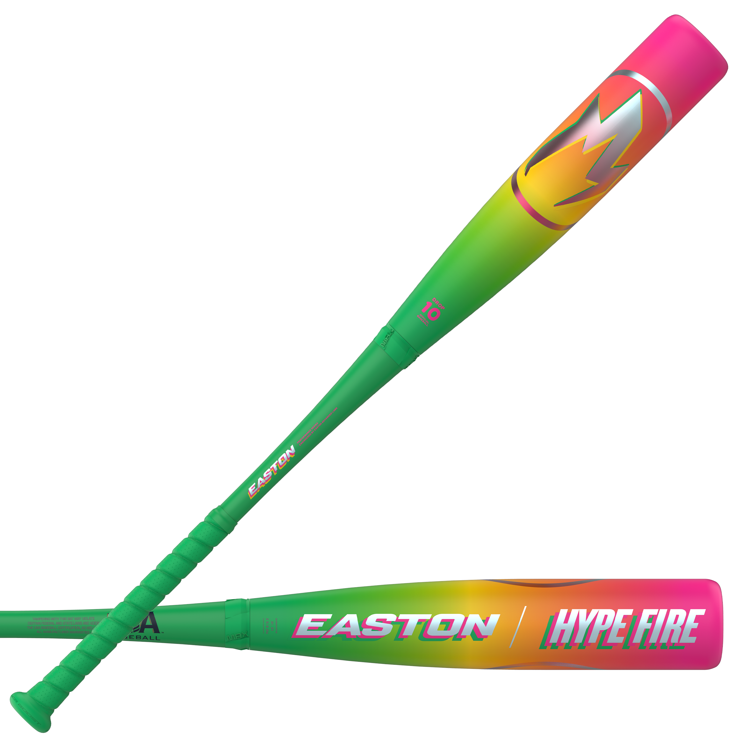 Easton 2026 Hype Fire 2-Piece Composite -10 USA 2-5/8" Barrel Baseball Bat