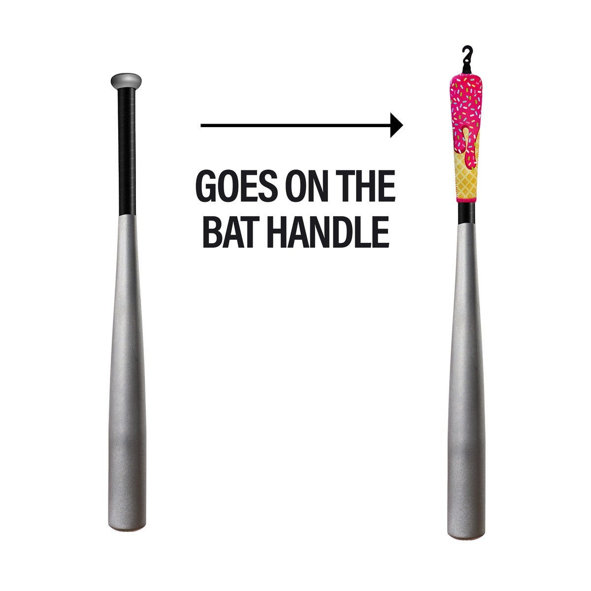 Ready Bat Ice Cream Drip Bat Handle Protector