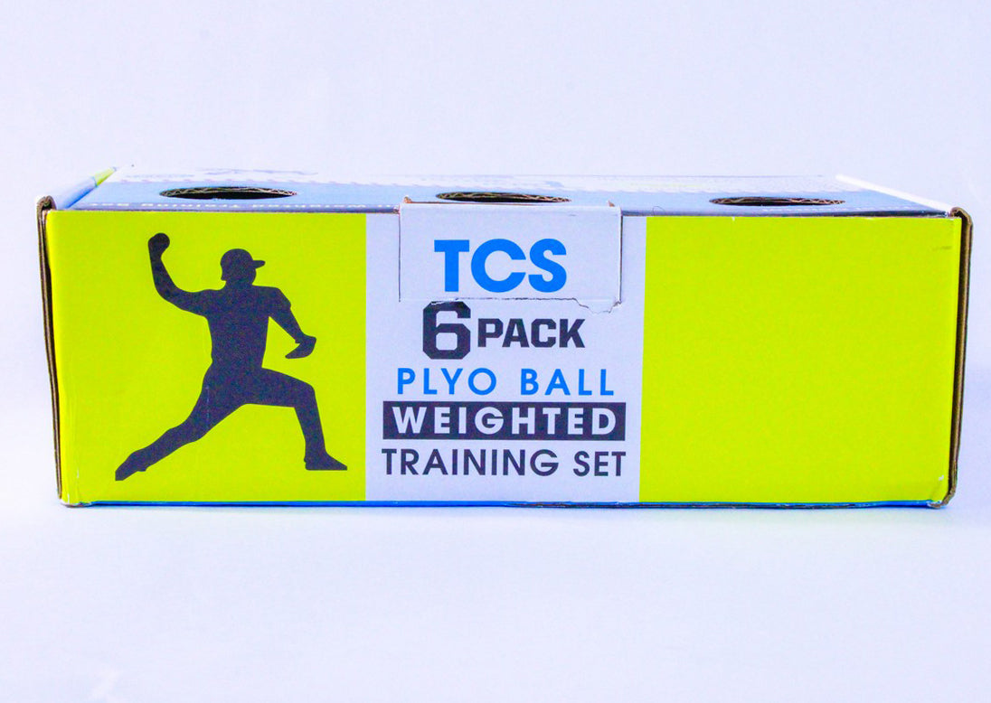 Total Control Sports Plyo Balls Weighted Set (6 Pack)