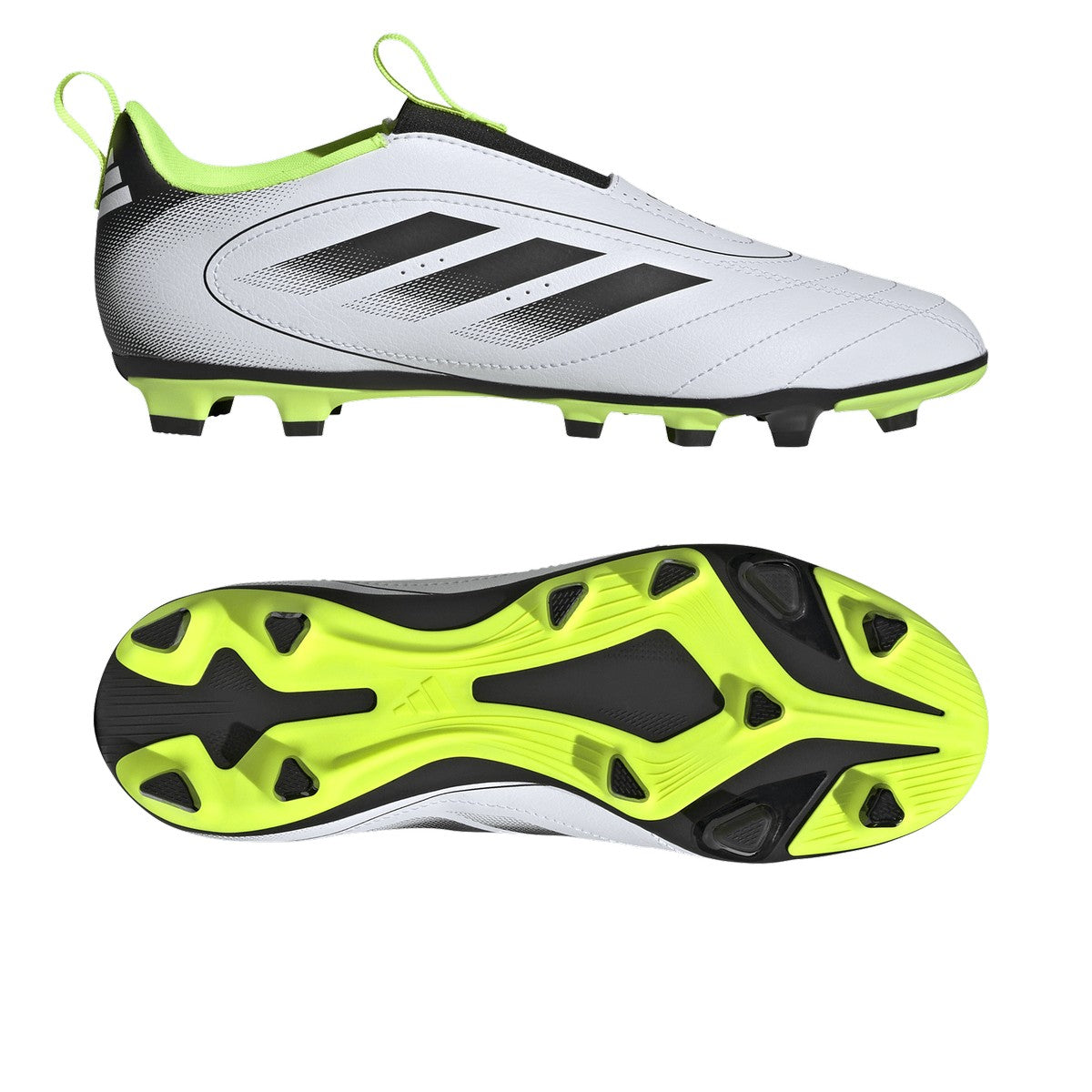 Adidas Youth Goletto Laceless Firm Ground Soccer Shoe